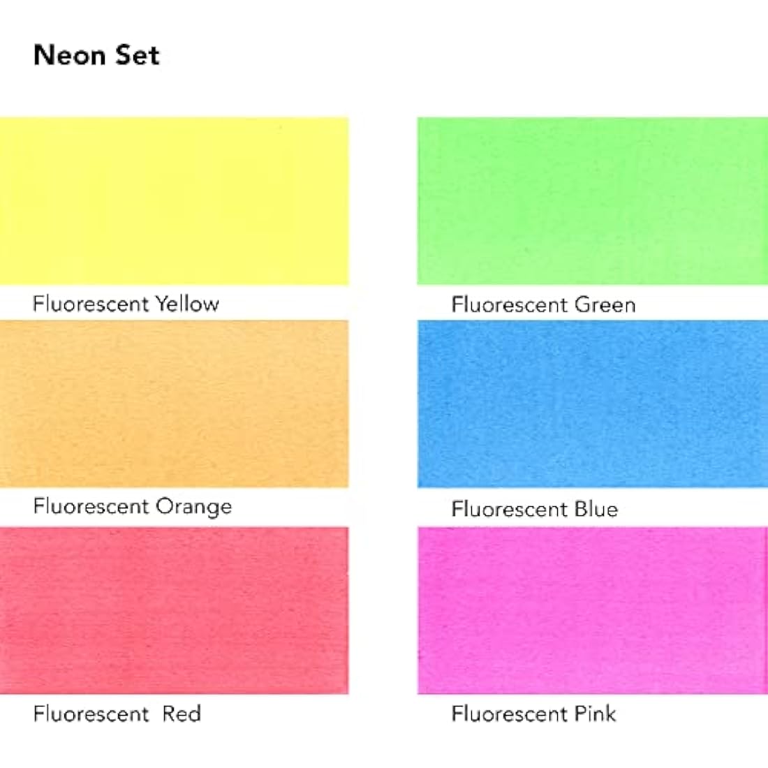 Daler-Rowney FW Neon Ink Set, 6 x 29.5ml Bottles & 1 FW Mixed Media Marker, Acrylic Based Ink, Assorted Colours, For Professional Artists & Students