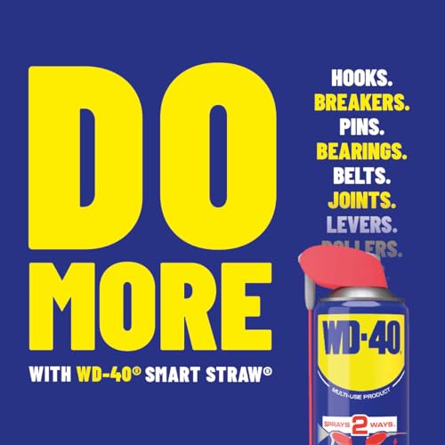 WD-40 Multi-Use Spray 450ml: Wide and Narrow Spray for Maintenance, Rust Protection and Lubrication