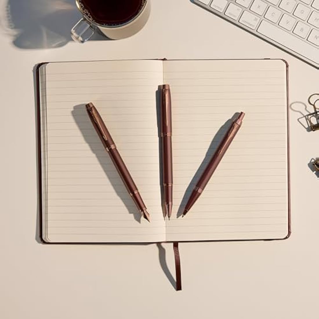Parker IM Monochrome Rollerball Pen | Burgundy Finish and Trims | Fine Point | Black Ink | Gift Box