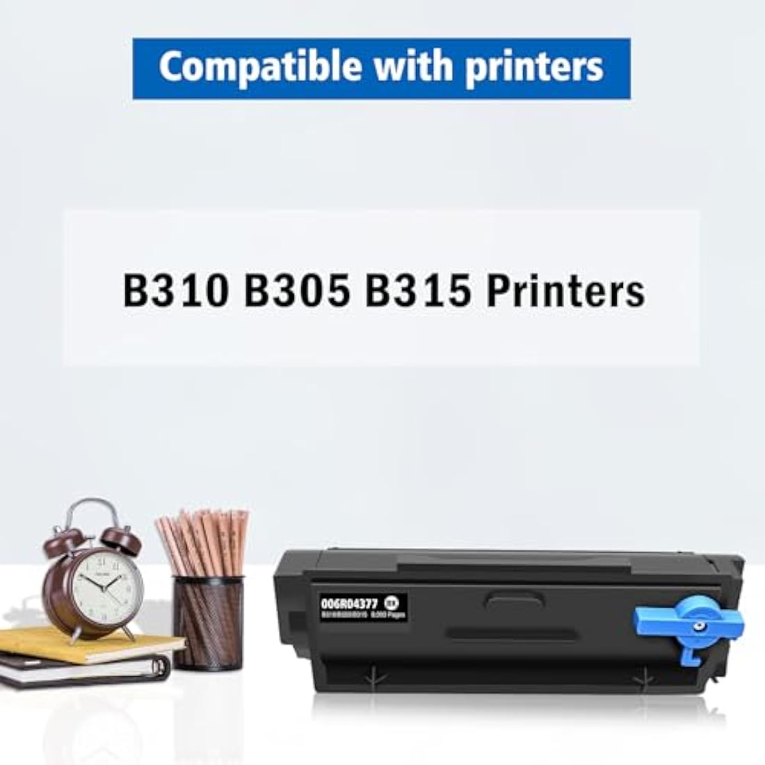 ASEKER 006R04377 Toner Cartridge with Chip Remanufactured for Xerox B310 B315 B305 B310DNI B315DNI B305DNI Series 8000 Page Replace 006R04376 006R04378