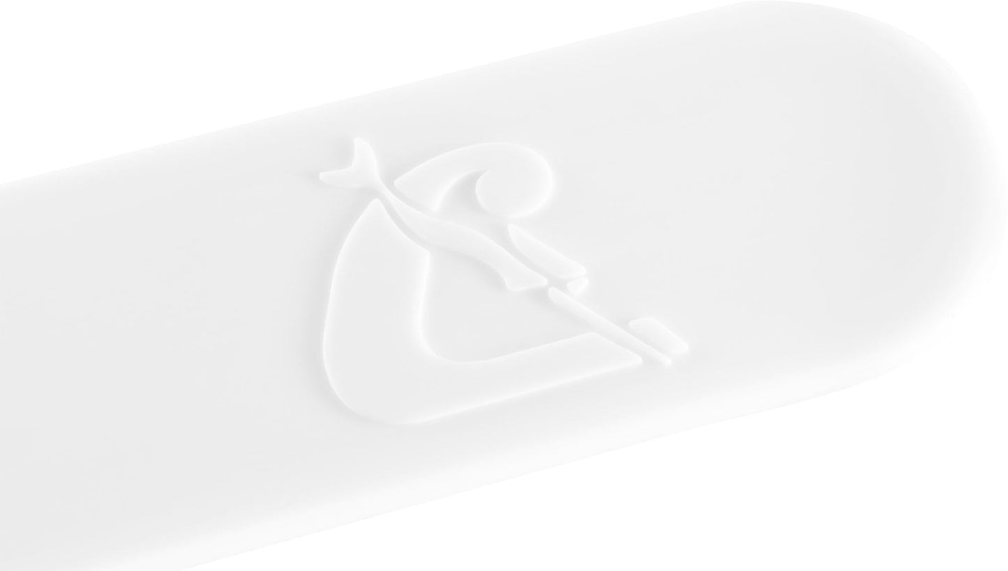 CRESSI Serpent Silicone Marseillaise Belt White - Silicone Marseillaise Weight Belt for Free Diving, Spear Fishing, Quick Realease Buckle, White, One