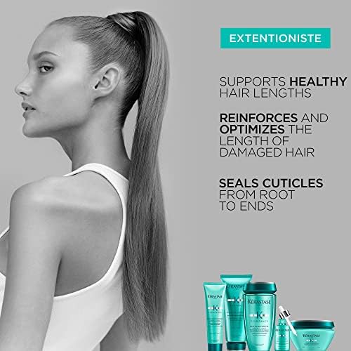 Kérastase Resistance, Strengthening & Smoothing Mask, For Long Hair, With Creatine R & Amino Acid, Masque Extentioniste, 200ml