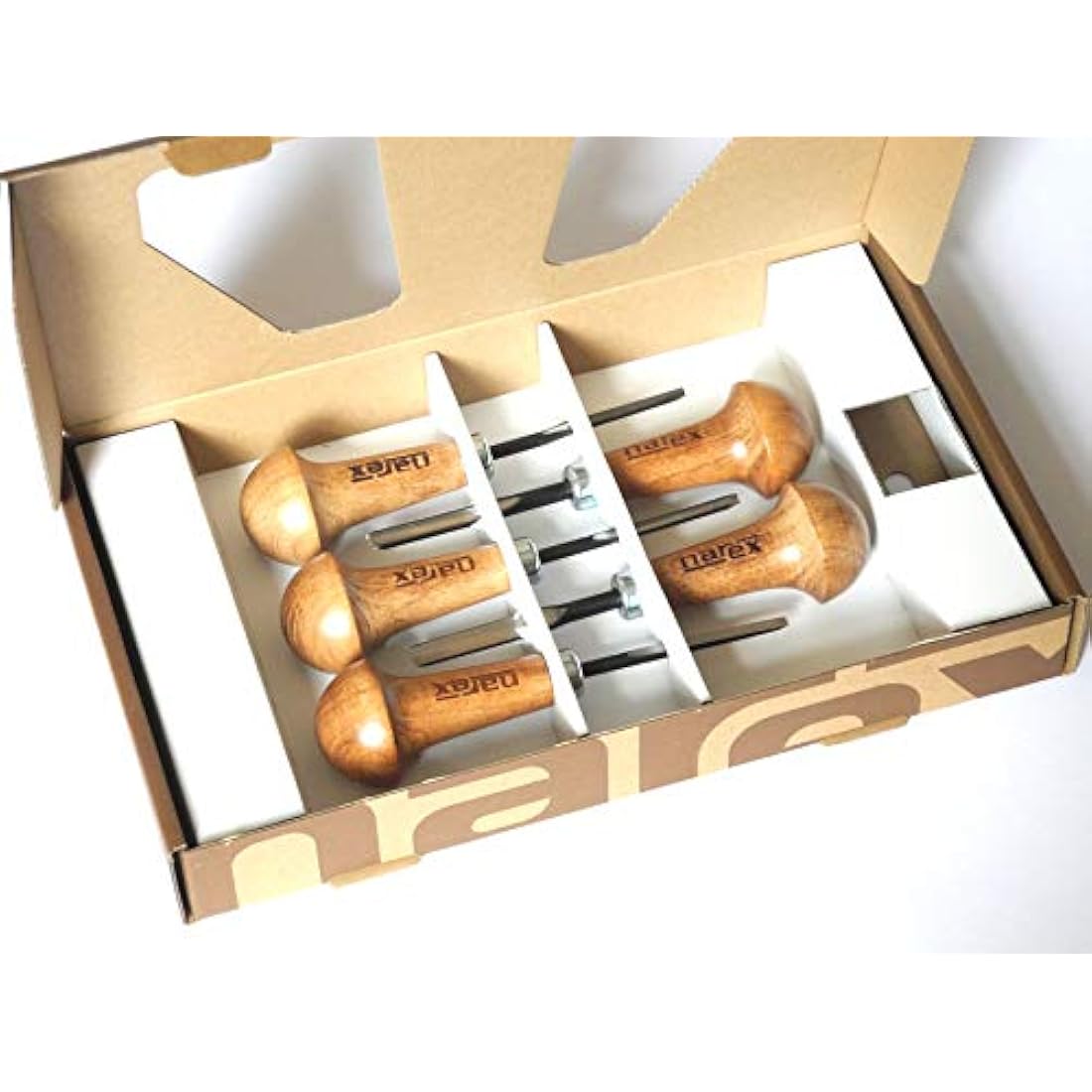 Narex Palm Carving Chisel Set, Set of 5 pcs