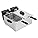 Caterlite Light Duty Fryer with Two 3.5L Tanks and Removable Inner Pot 2 x 2Kw