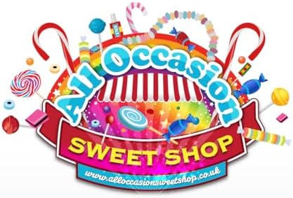 Retro Sweets Gift Box: Candy Striped Old Fashioned Sweets Selection Hamper: Birthday Present for Him & Her, Men, Women, Boys, Girls