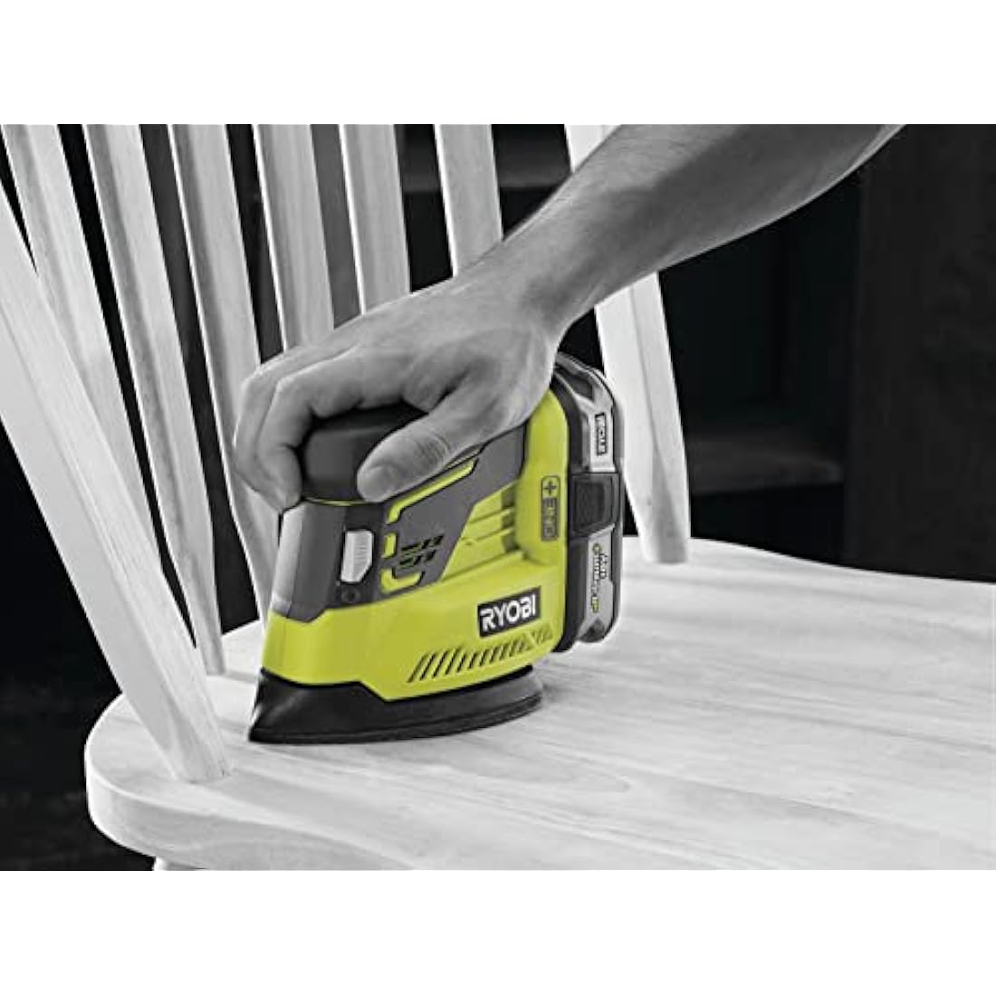 Ryobi R18PS-0 18V ONE+ Cordless Corner Palm Sander (Body Only), One Size