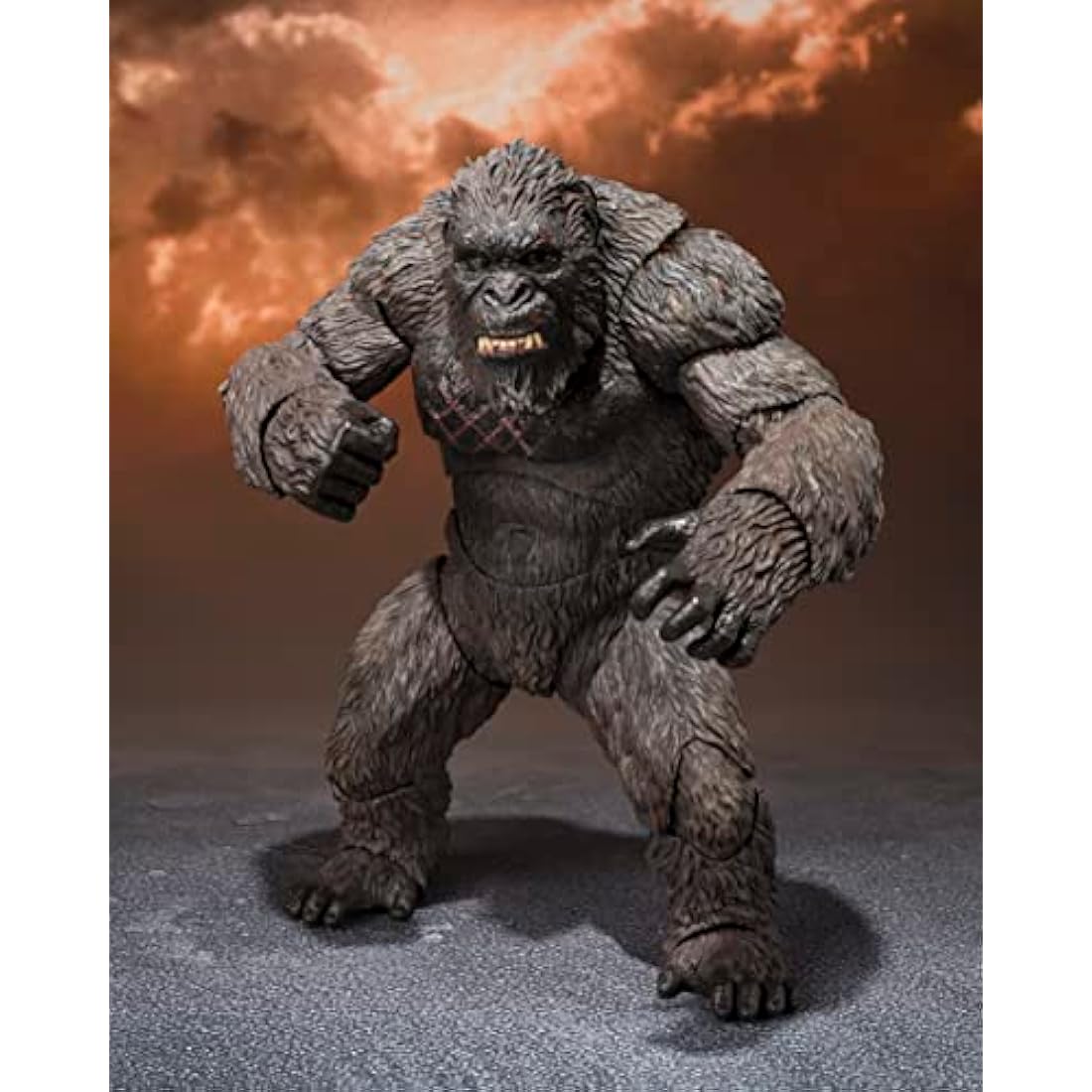 TAMASHII NATIONS - Godzilla vs Kong 2021 - Kong - Event Exclusive Color Edition, Bandai Spirits S.H.MonsterArts Action Figure