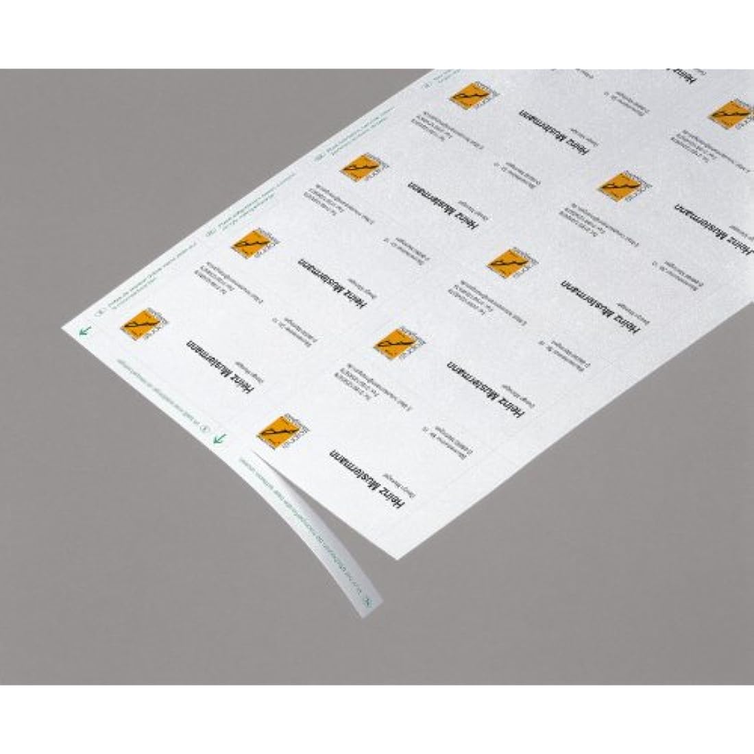 SIGEL DP939, 85x55 mm (A4), Business Cards, mp, 200 gsm, printable, bright White, 600 Piecesequal to60 sheets