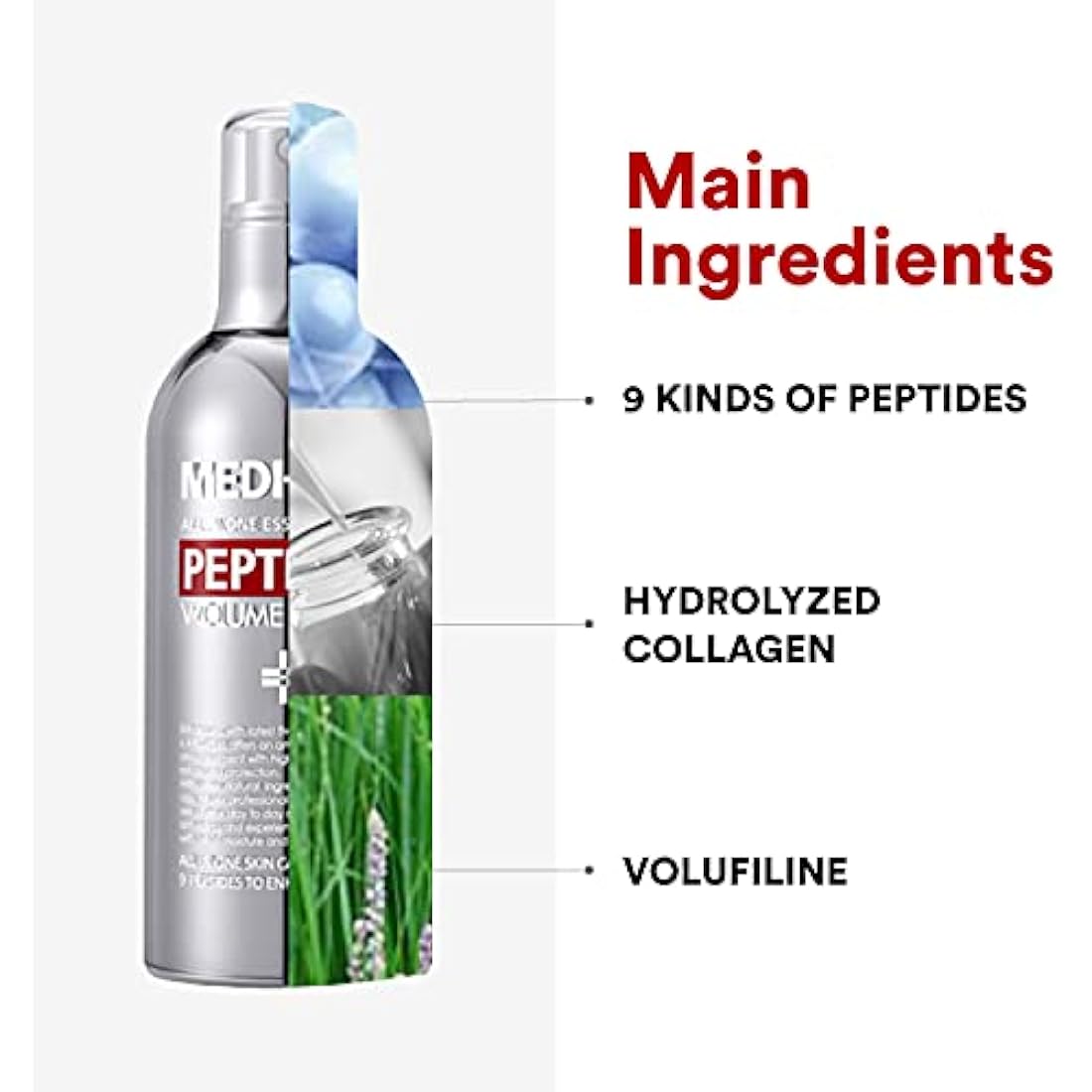 MEDI-PEEL peptide 9 volume all in one essence, serum, 100 ml, korean cosmetics, k beauty