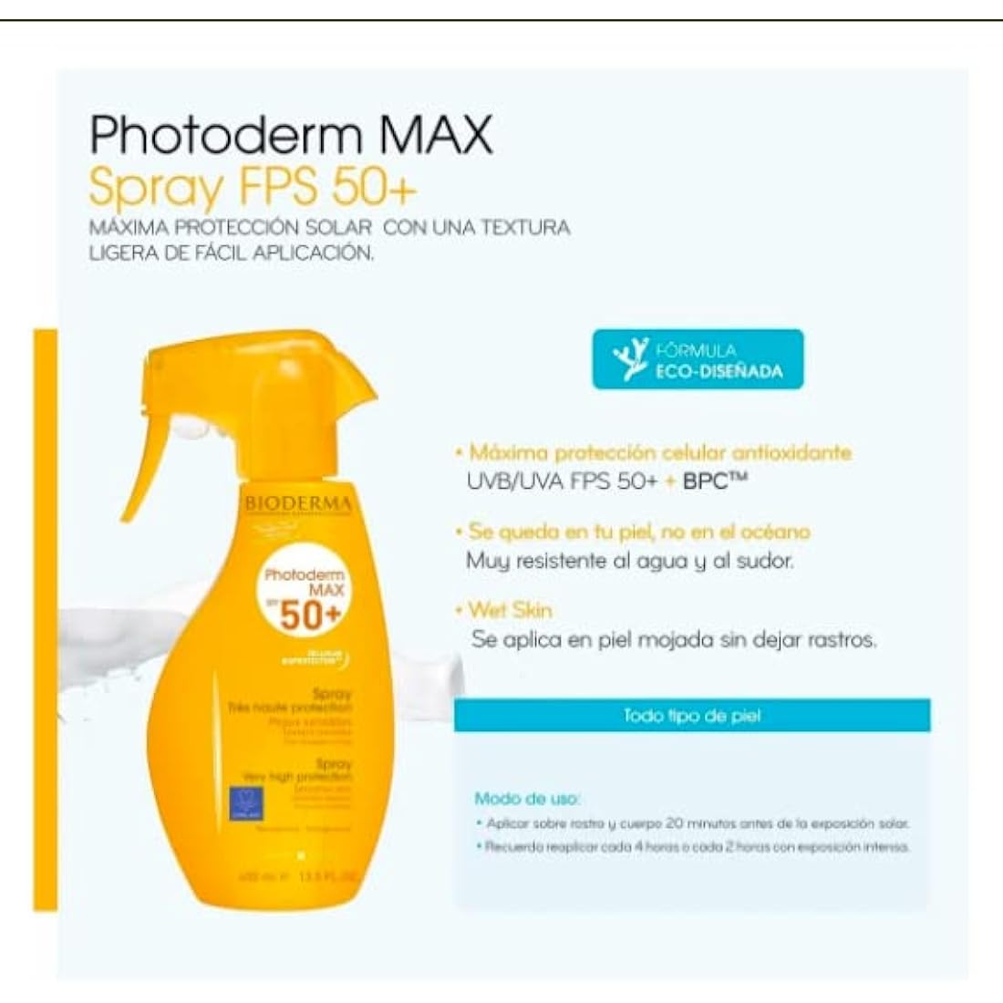 Bioderma Photoderm Max SPF 50+ Spray, 13.53 Ounce