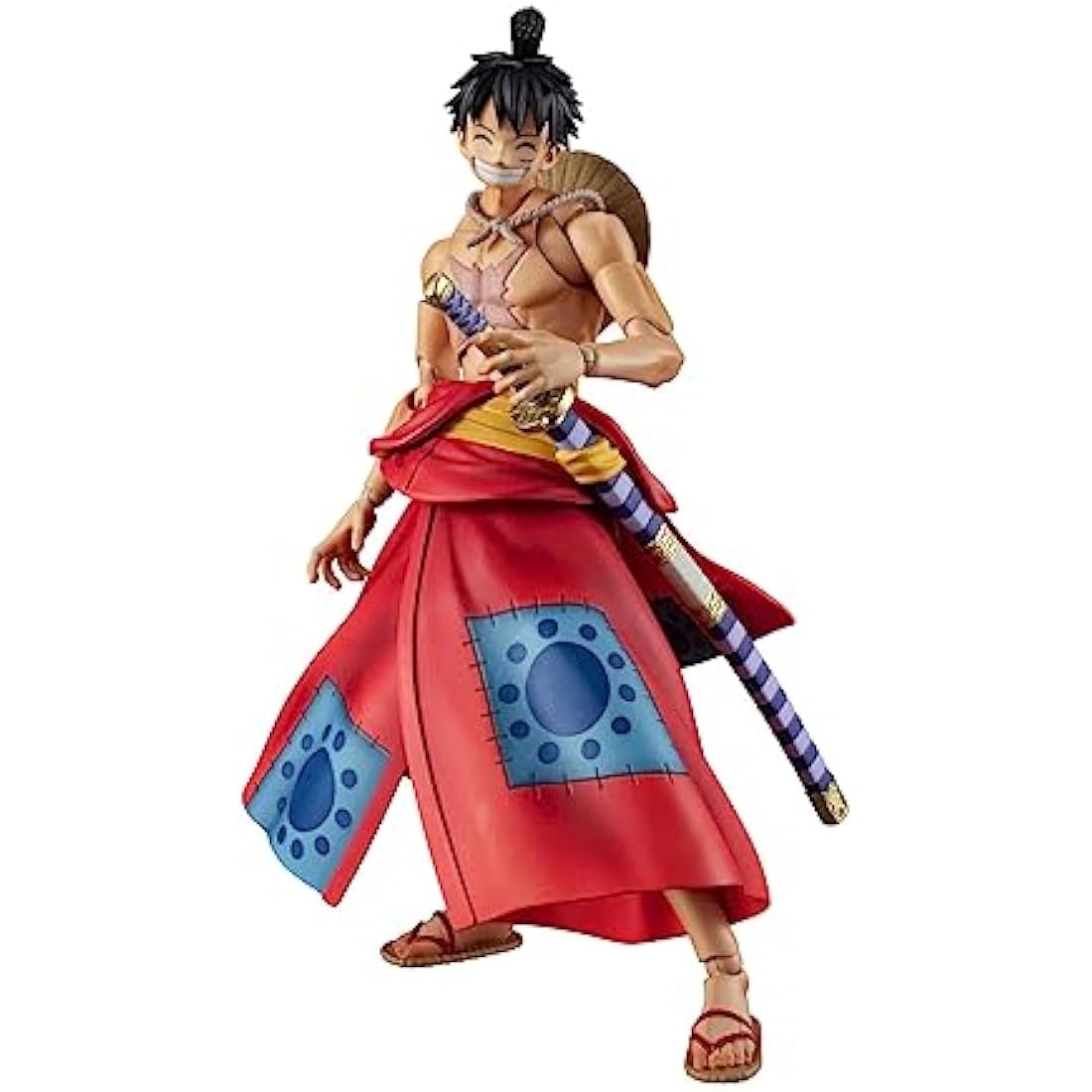 Megahouse One Piece Luffy Taro Figure Variable Action Heroes 17 cm, Mehrfarbig, Standard Size
