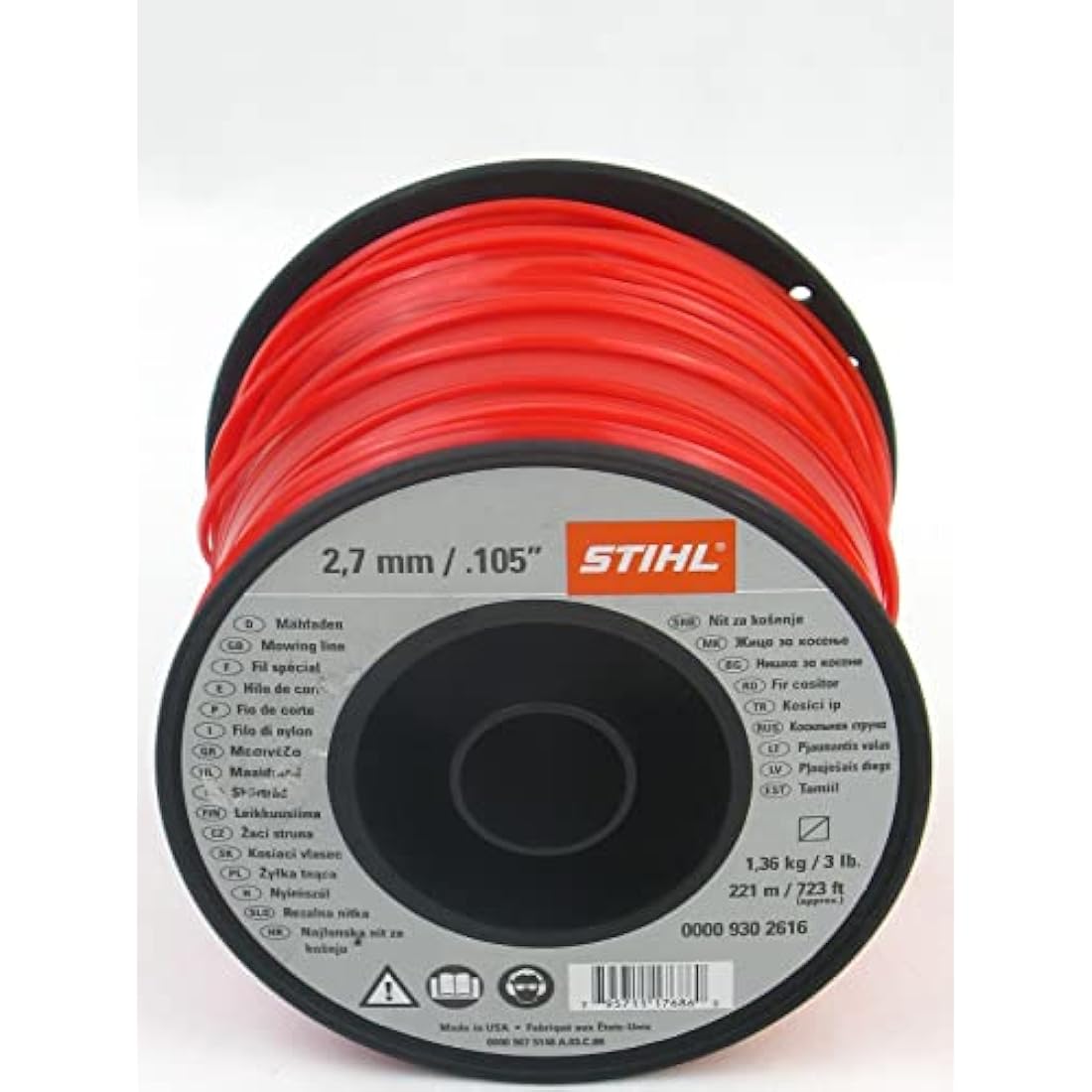 Stihl 0000 930 2616 - Nylon wire for brushcutter 2.7 mm, 208 m