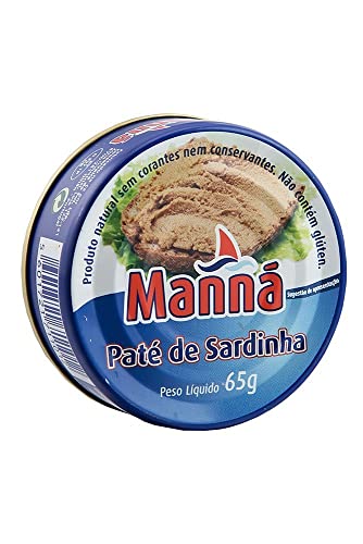 Manná Tinned Spicy Sardine Pâté 65g from Portugal