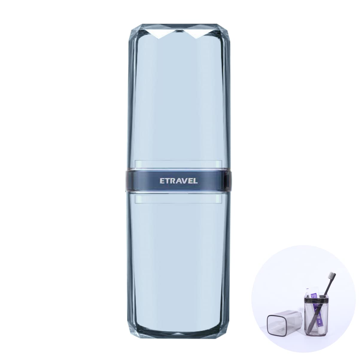 MEIJMJIA - Transparent Travel Toothbrush Holder Toothpaste Box