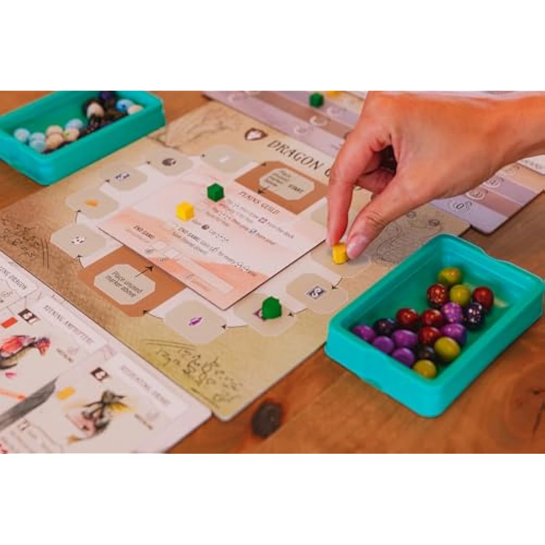 Stonemaier Games, Wyrmspan, Family Board Game, Ages 14+, 1-5 Players, 90 Minutes Playing Time