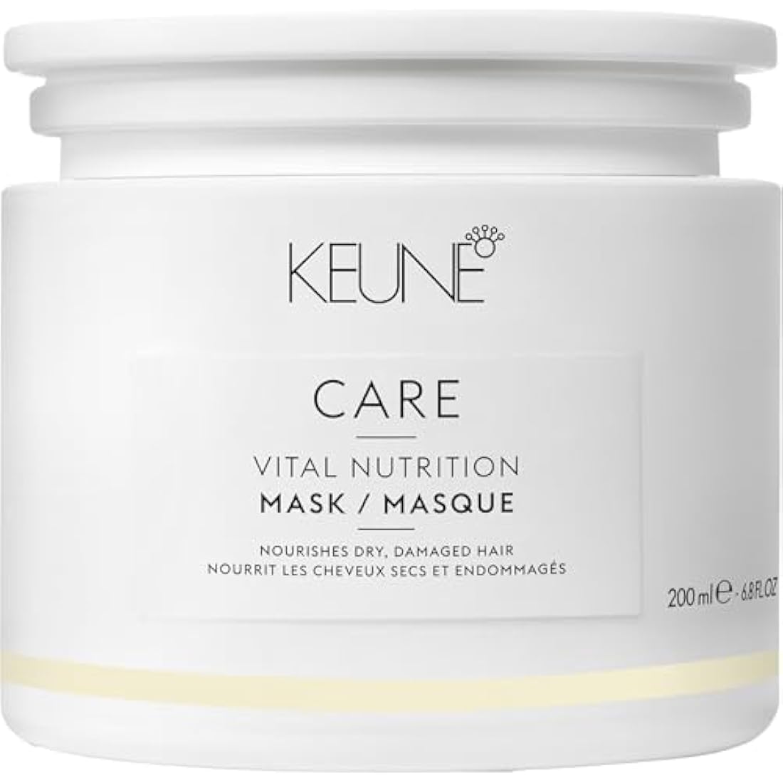 Keune Care Line Vital Nutrition Mask - Moisturizing Mask For Dry Hair 200 Ml