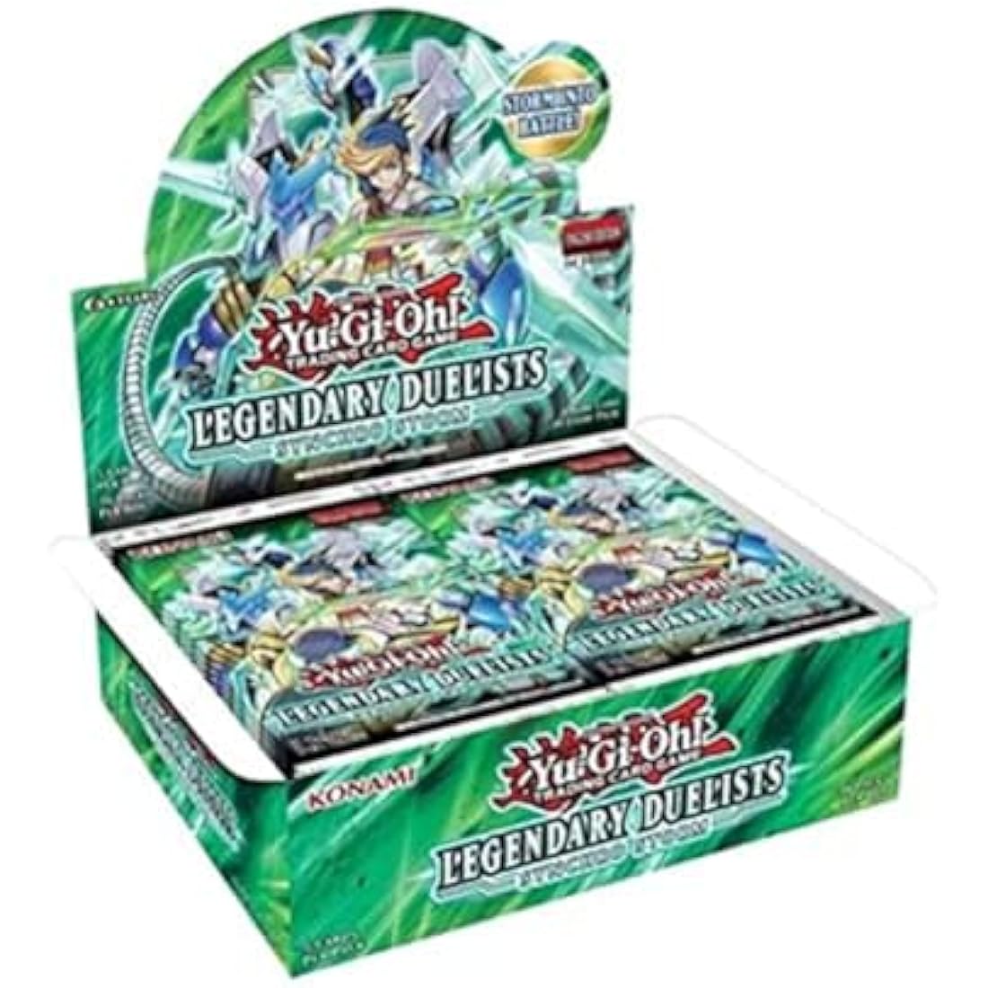Yu-Gi-Oh! Trading Cards Yugioh Legendary Duelists Synchro Storm Booster Box - 36 Packs, Clear