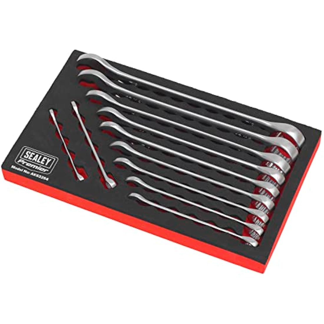 Sealey AK63254 11pc Combination Spanner Set - Imperial