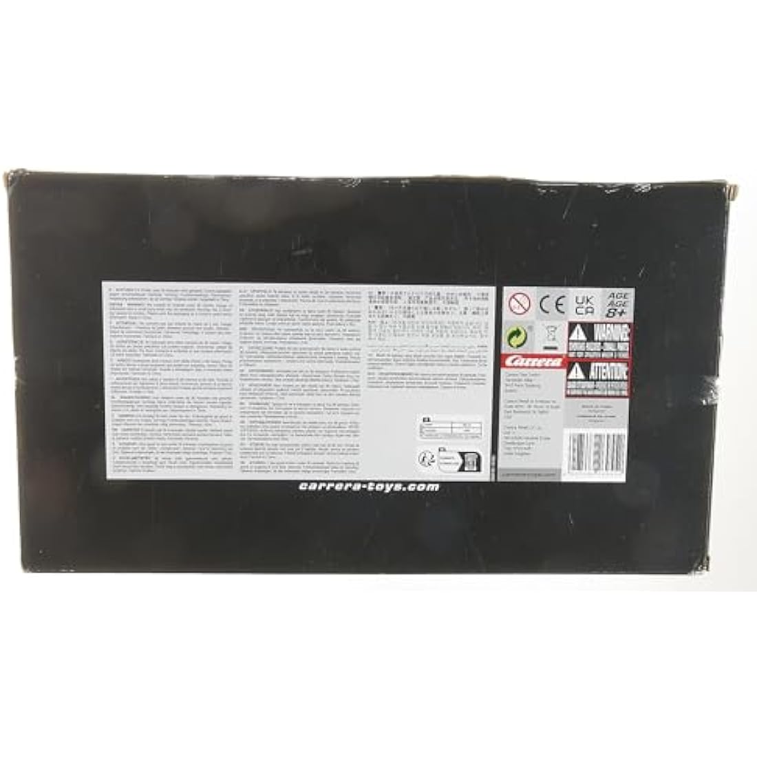 Carrera Evolution 20026955 Extension Set (2 straights, 4 Curves 1/30°), Black