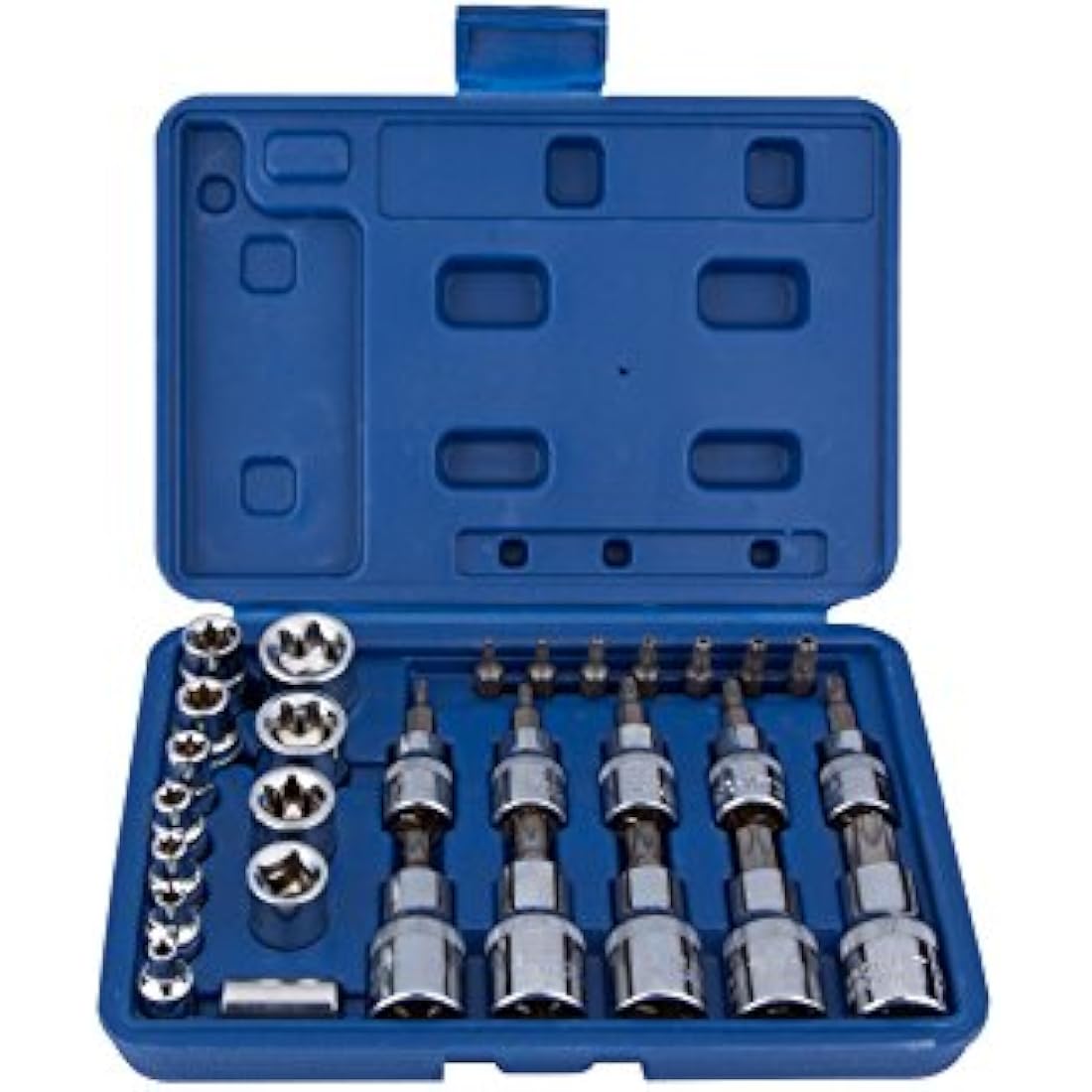 BlueSpot 01529 29 PCE Torx Socket & Bit Set