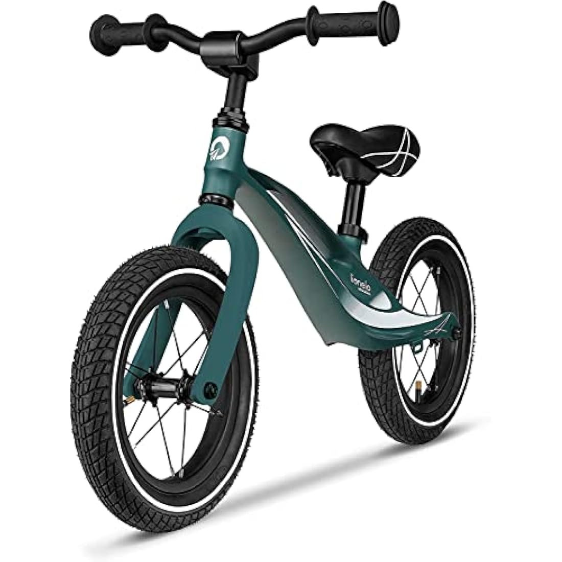 lionelo Bart Running Bike From 2 Years Up To 30Kg Magnesium Frame 12" Wheels Steering Wheel And Saddle Height Adjustable Steering Wheel Lock Footrest Carrying Handle Ultralight