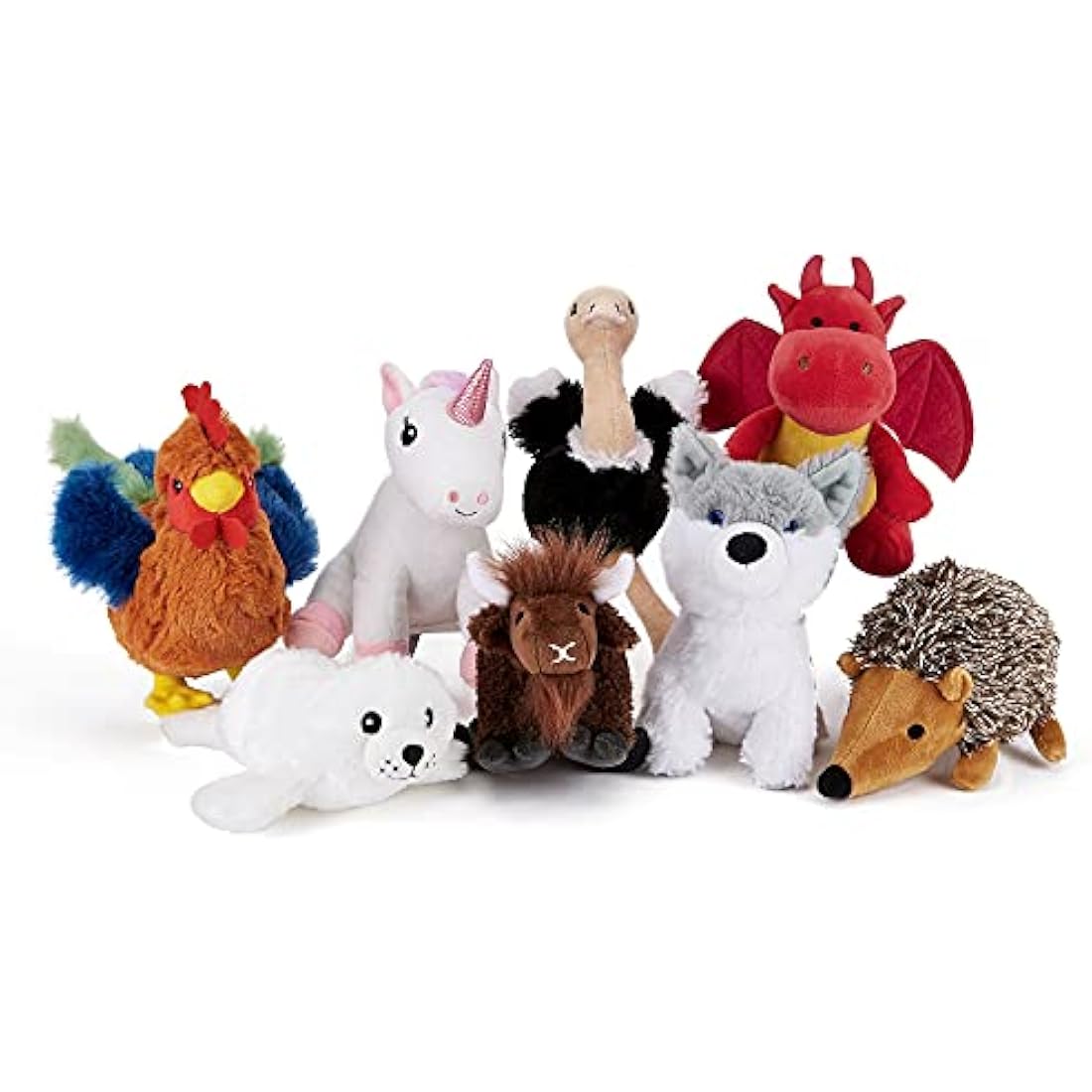 Zappi Co Children's Soft Cuddly Plush Toy Animal - Perfect Perfect Soft Snuggly Playtime Companions for Children (12-15cm /5-6") (Unicorn)