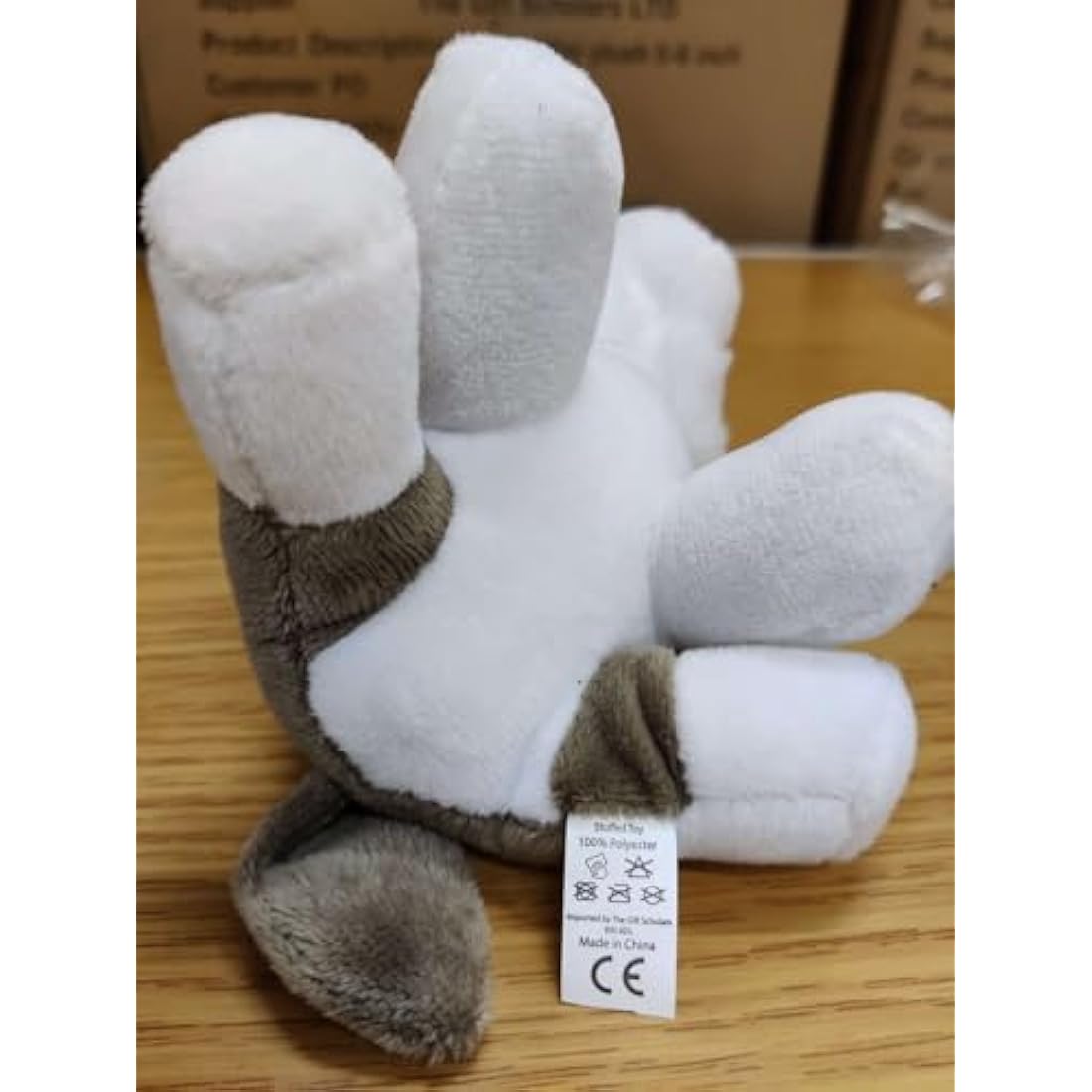 Zappi Co Children's Soft Cuddly Plush Toy Animal - Perfect Perfect Soft Snuggly Playtime Companions for Children (12-15cm /5-6") (Wolf)