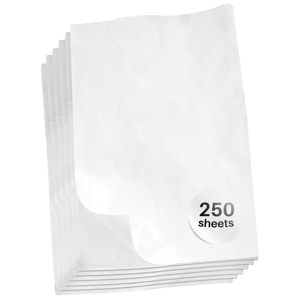 Caraselle Extra Large Tissue Paper - Jumbo Size 100x75cm - Versatile White Tissue Paper Sheet for Clothes, Art Collection, & Gift Wrapping - Acid-Free