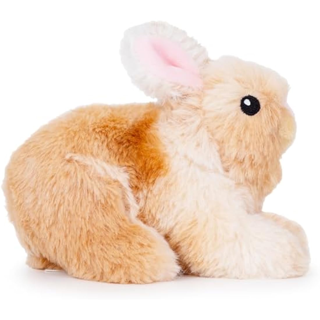 Zappi Co 100% Recycled Plush Rabbit Toy (15cm Length) Stuffed Soft Cuddly Eco Friendly animals Collection For New Born Child First kid