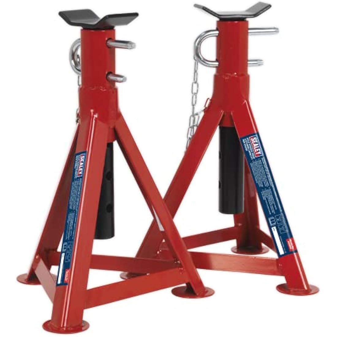 Sealey As2500 Axle Stands 2.5Tonne Capacity Per Stand 5Tonne Per Pair