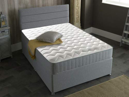 Starlight Beds - 4ft6 Mattress. Memory Foam Mattress. Memory Foam Sprung Mattress (Double Mattress) (4ft6 x 6ft3)