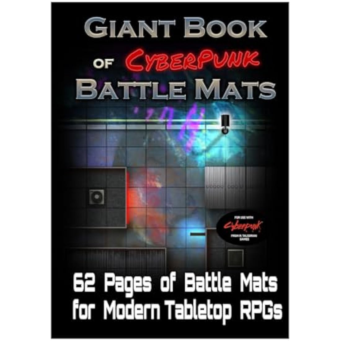 Loke Giant Book of Cyberpunk Battle Mats