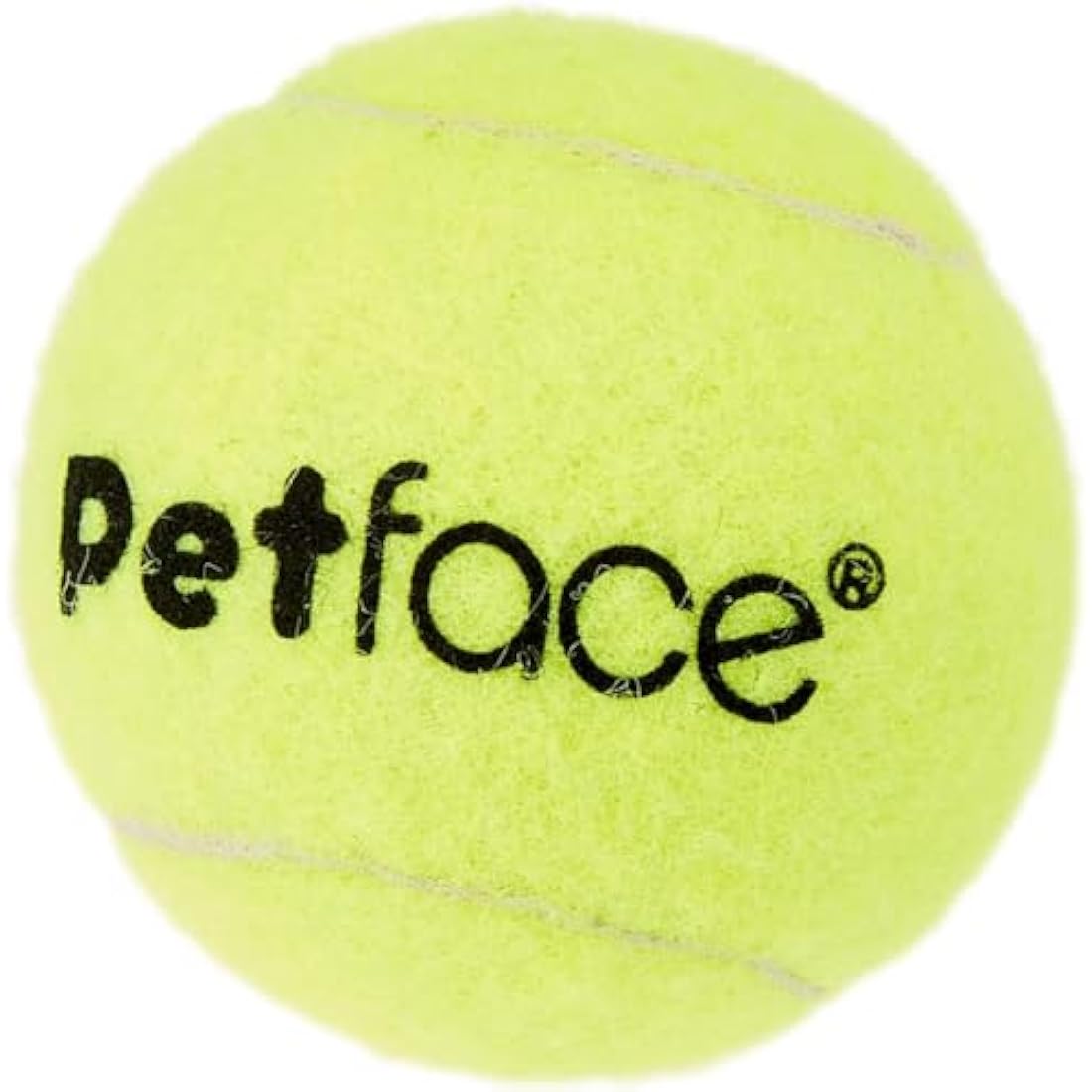 Petface Super Tennis Balls for Dogs - Durable, High-Visibility Fetch Toy for Outdoor Play (3 Pack)