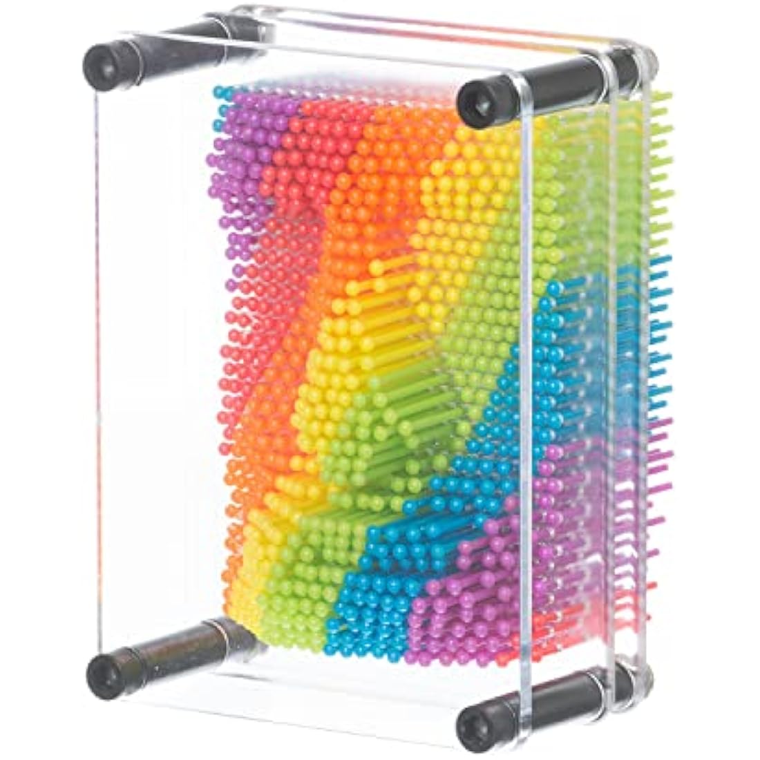 Rainbow Pin Art - Create Mesmerising 3D Relief Images