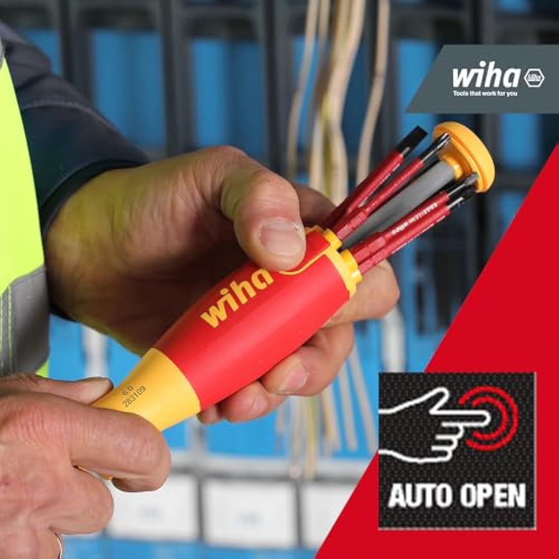 Wiha SB 2831-09022 LiftUp Electric, Red Yellow (SB283109022)