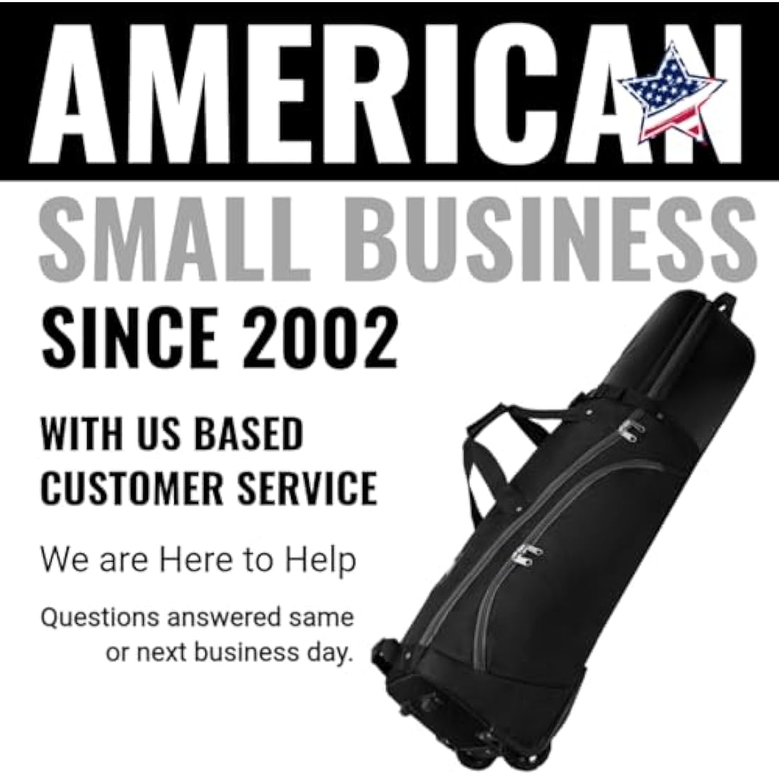 CaddyDaddy Golf- Enforcer Hard Top Travel Cover