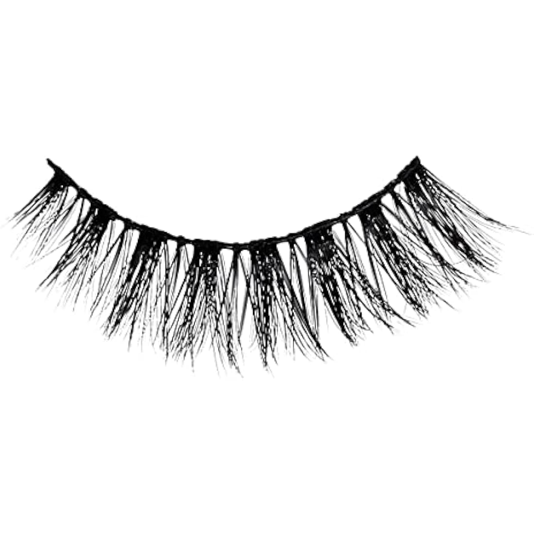 KISS Lash Couture Faux Mink Collection 2 Pairs of False Lashes, Soir, Ultrafine, Tapered, Synthetic Fake Lashes includes Lash Glue