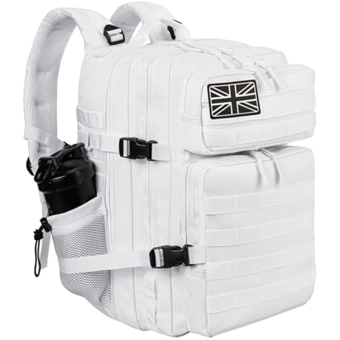 LHI Military Tactical Backpack for Men and Women 45L Large waterproof Rucksack for School, Hiking, Trekking, Hunting
