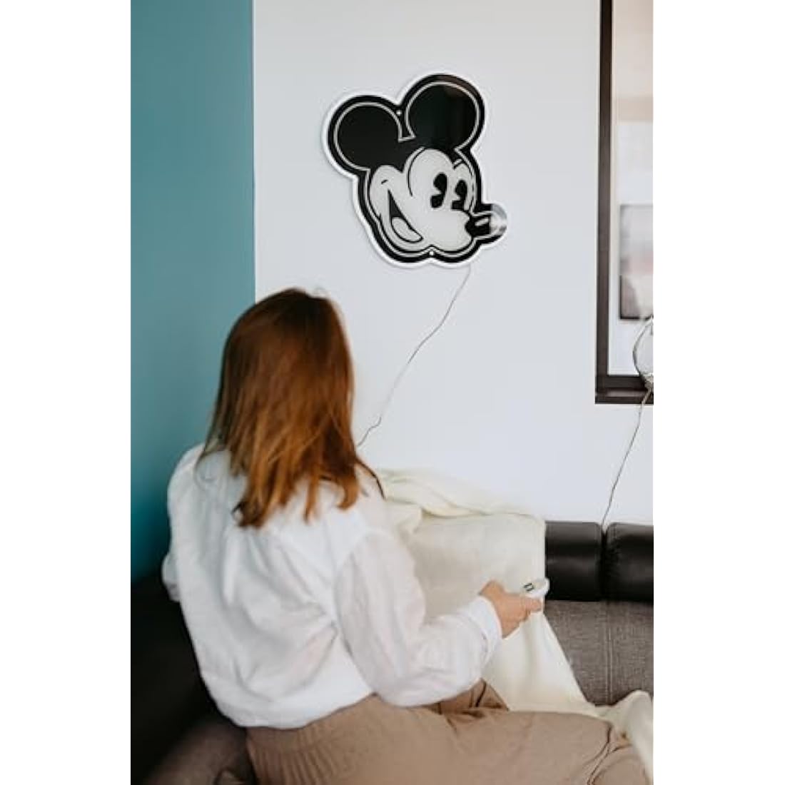 Yellowpop LED Neon Sign, White