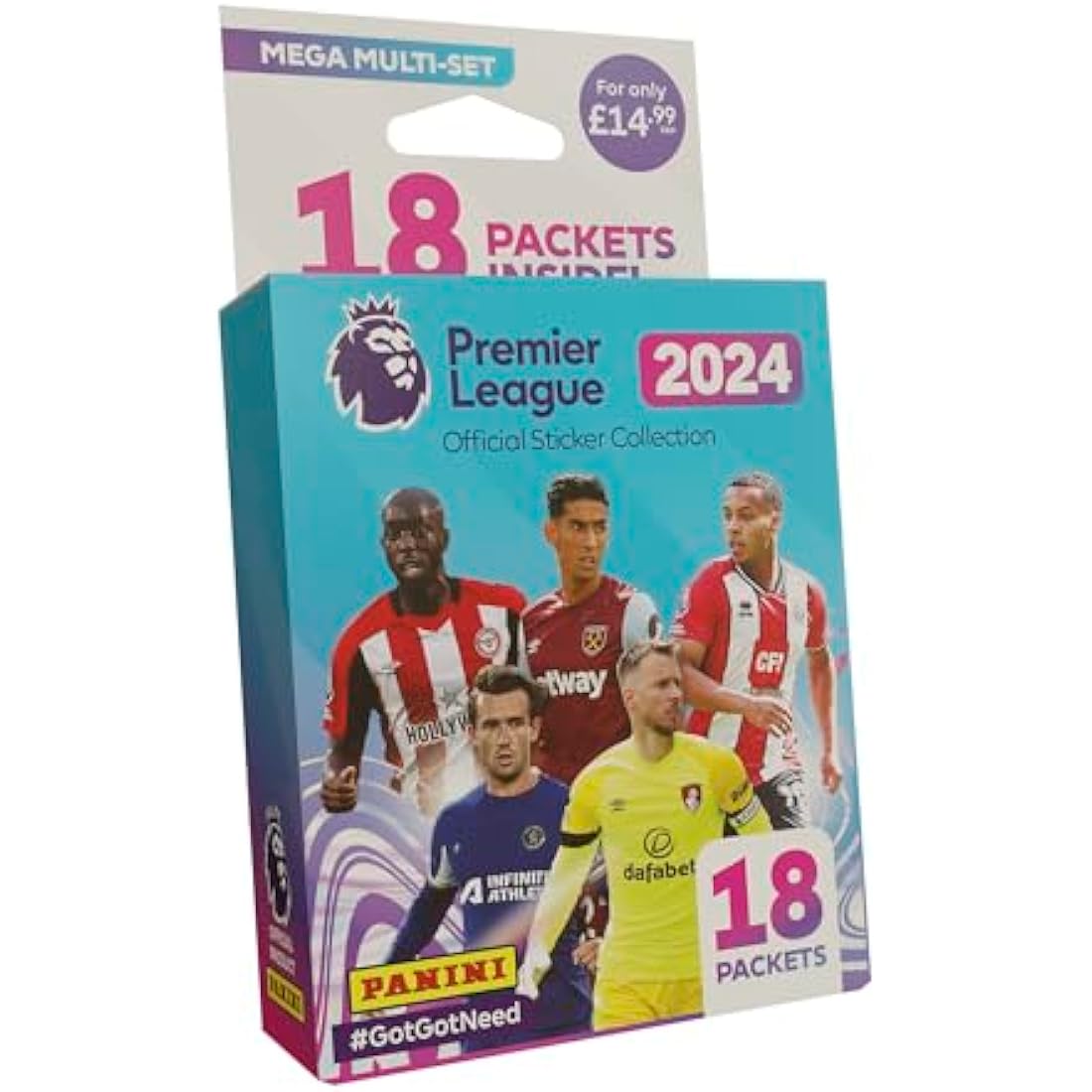 Premier League 2023/24 Sticker Collection Mega Multiset
