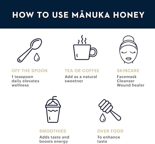 Manuka Health MGO400 Plus Honey, 500 g
