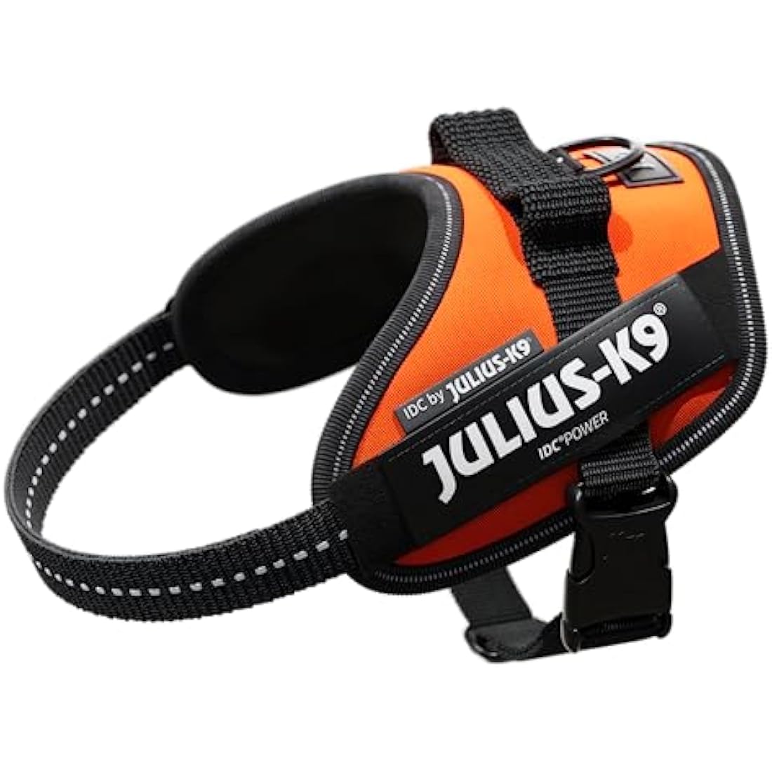 Julius-K9, 16IDC-FOR-MM, IDC Powerharness, dog harness, Size: XS/Mini-Mini, UV Orange