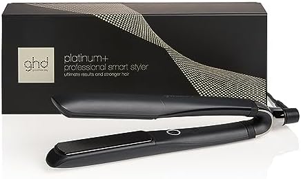 ghd Platinum+ Hair Straightener & Professional Styler - Stronger Hair, More Shine, Colour Protection - for All Hair Types - (UK Plug)