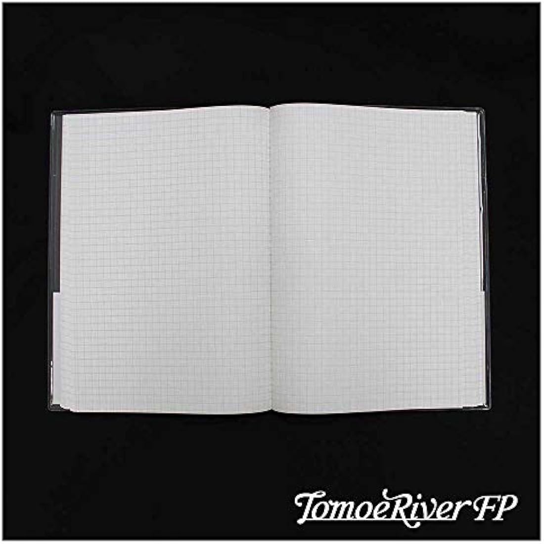 SAKAEテクニカルペーパー Tomoe River FP (52g/m2) Notebook by SANZEN, 5.85" x 8.27", 368 Pages (184-Sheet), Hard Cover, 5mm Squared, Thread-Bound, White (SR-A5HBW)
