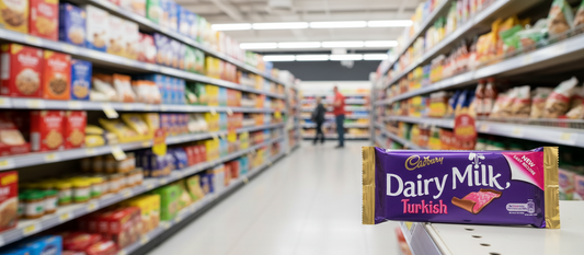 48 x Cadbury Dairy Milk Turkish Chocolate Bar 47G