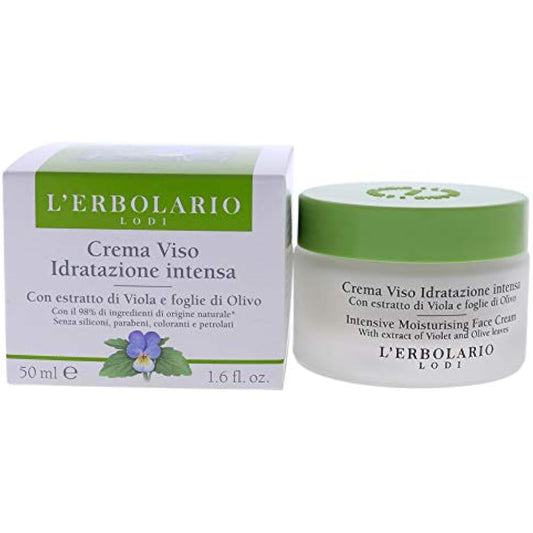 LErbolario Intensive Moisturising Face Cream for Unisex 1.6 oz Cream