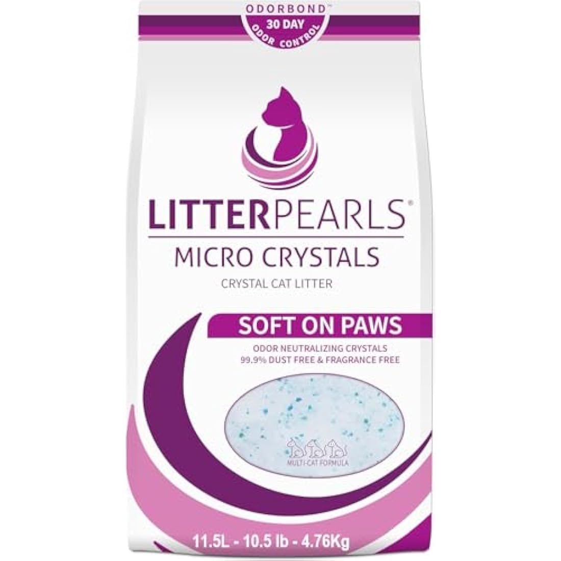Litter Pearls Micro Crystals Cat Litter