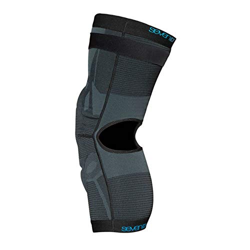 7iDP Seven iDP Project Knee MTB Enduro Mountainbike Knee Pads - Black Large