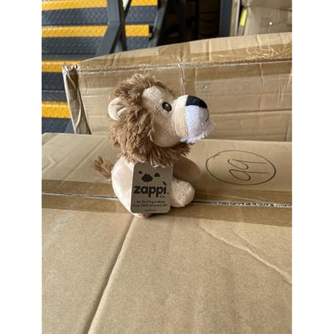 Zappi Co Children's Soft Cuddly Plush Toy Animal - Perfect Perfect Soft Snuggly Playtime Companions for Children (12-15cm /5-6") (Lion)