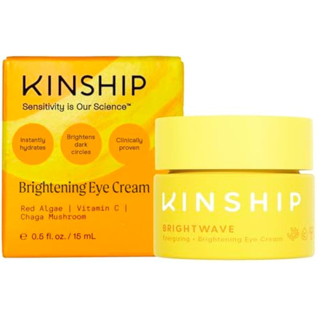 Kinship Brightwave Vitamin C Energizing + Brightening Eye Cream 15ml